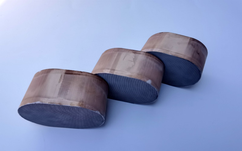 Contrôle métallique de NOx de manteau de lavage de nid d'abeilles de Doc. Catalyst Diesel Engine du thyristor 40CPSI